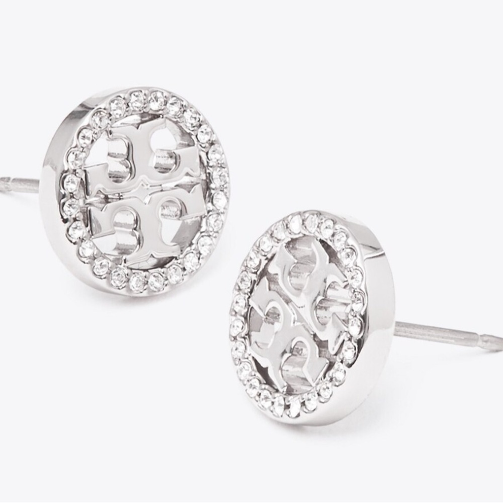 Tory Burch Miller Embellished Earring
